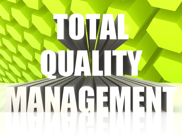 Total Quality Management — Stock Photo, Image