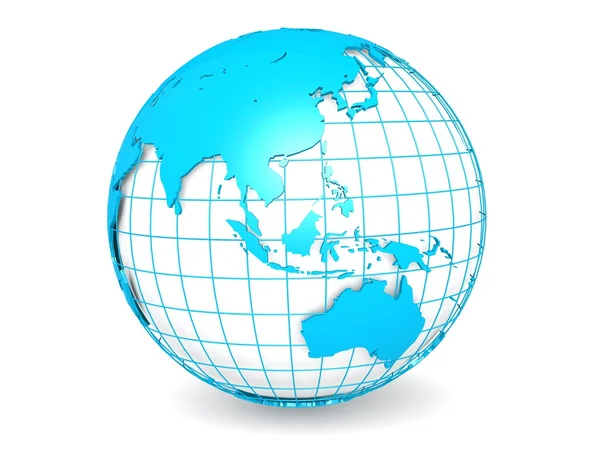 Globe Asia — Stock Photo, Image