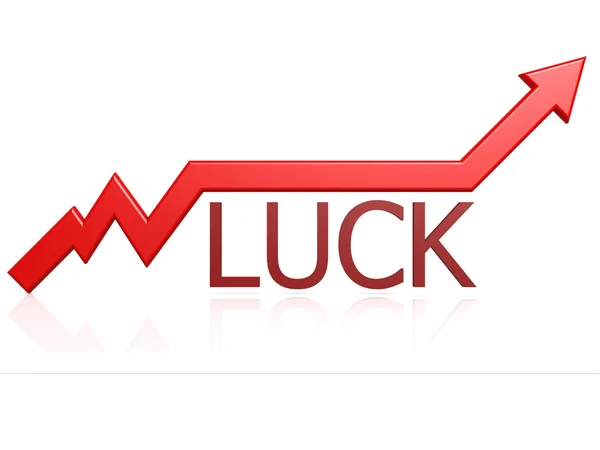 Gráfico de suerte — Foto de Stock