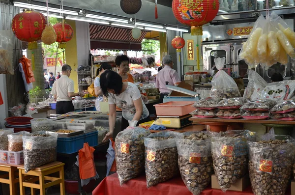 Geleneksel bakkal dükkanı Singapur — Stok fotoğraf