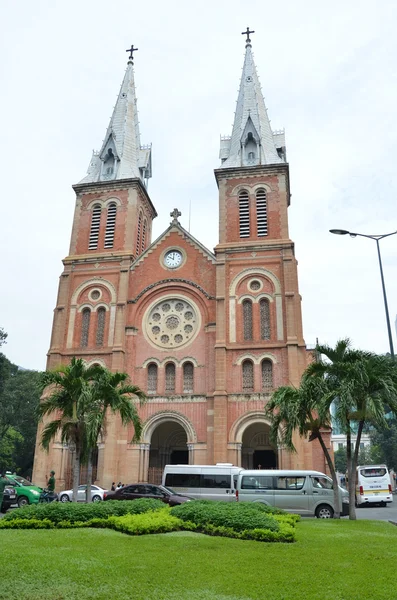 在越南 notre dame 教会 — 图库照片