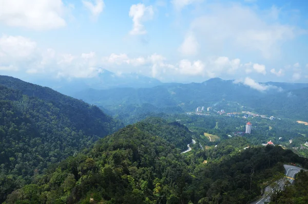 View from Genting highland — Stock Photo, Image