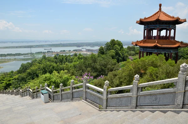 Panoramica Cina Zhu fiume — Foto Stock