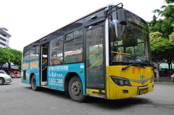 Autobusem v Číně — Stock fotografie