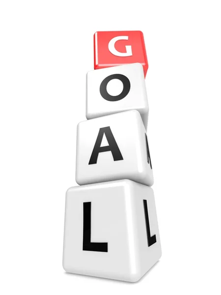 Buzzword goal — Stock Photo, Image