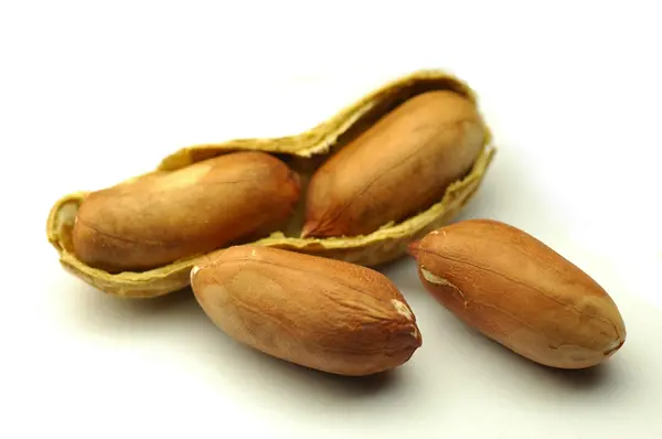 Peanuts for snack — Stock Photo, Image