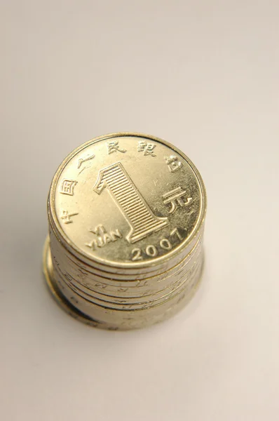 Kína 10 centes érme — Stock Fotó
