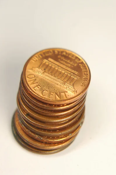 US dollar penny — Stock Photo, Image