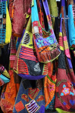 oryantal bir market poşetleri
