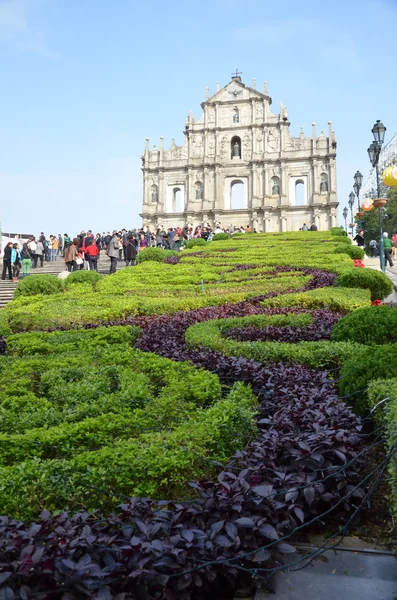 Ruine de l'église Saint-Paul, Macao — Photo