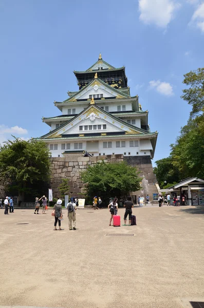 大阪城堡、 日本 — 图库照片