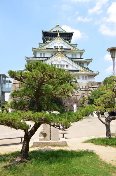 Κάστρο Οζάκα, Ιαπωνία — Φωτογραφία Αρχείου