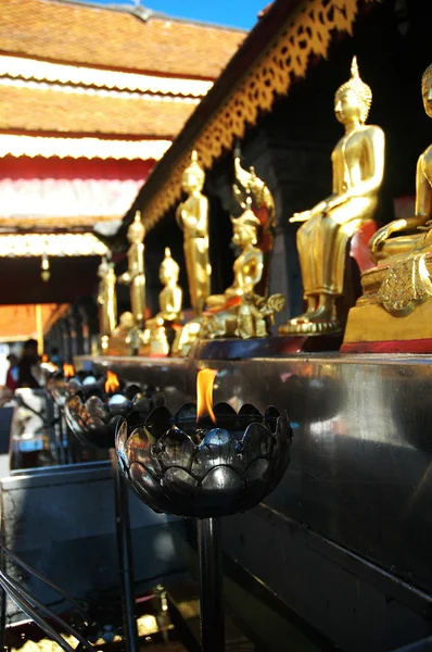 Templo en chiang mai, Tailandia — Foto de Stock