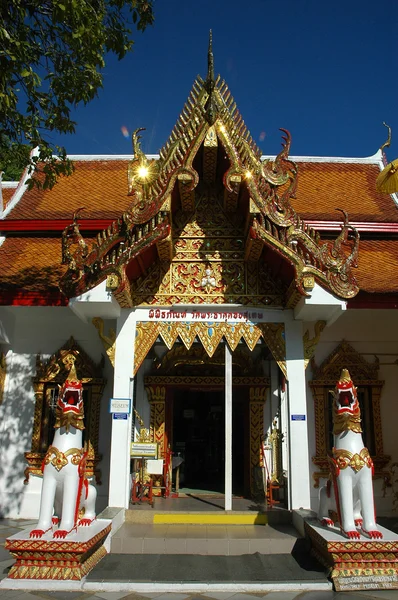 Ναός σε chiang mai, Ταϊλάνδη — Φωτογραφία Αρχείου
