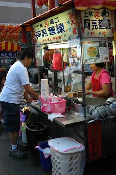 Mercato notturno a Taiwan — Foto Stock