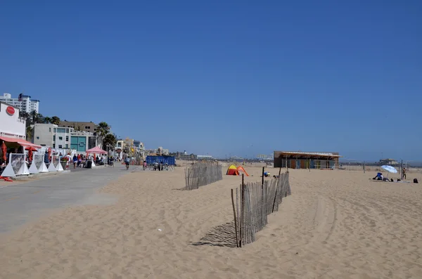 Una costa de California pintoresca en Santa Mónica —  Fotos de Stock