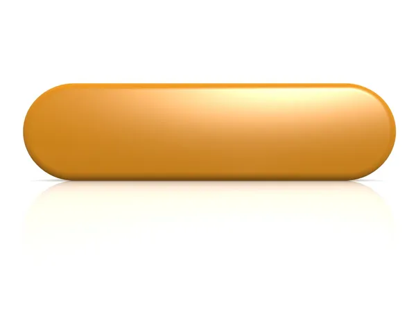 Orange button — Stock Photo, Image