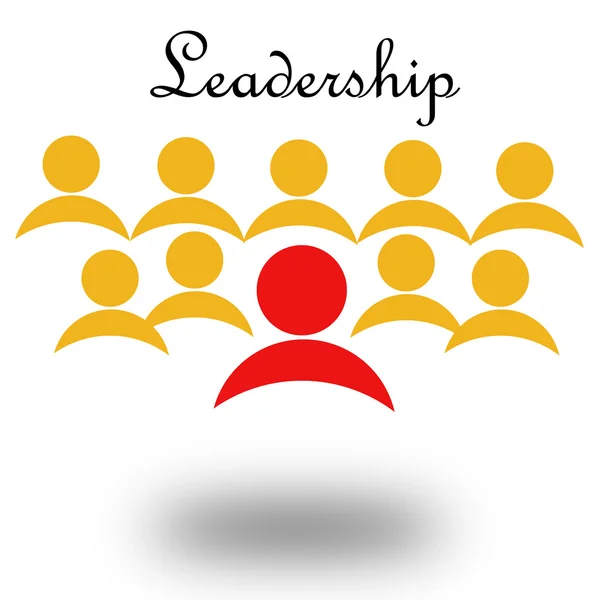 Icona di leadership — Foto Stock