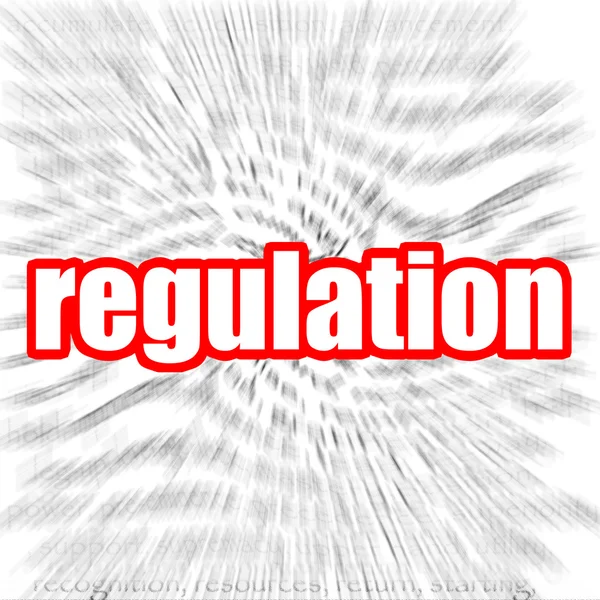Regulation — Stock Photo, Image