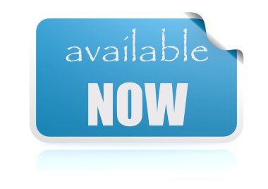 kullanılabilir şimdi mavi sticker