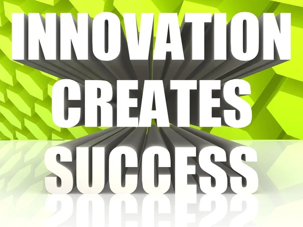 L'innovation crée le succès — Photo