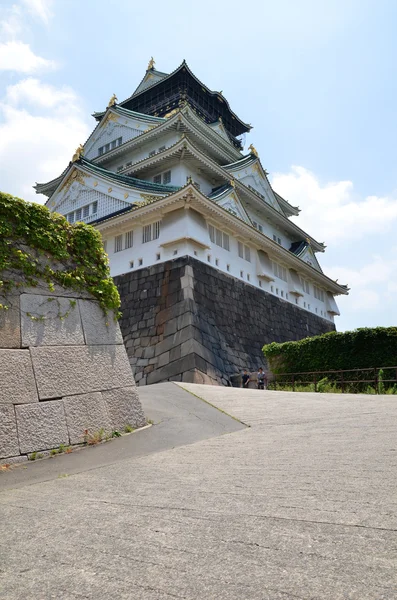 El Castillo de Osaka es un castillo japonés en Osaka, Japón. —  Fotos de Stock