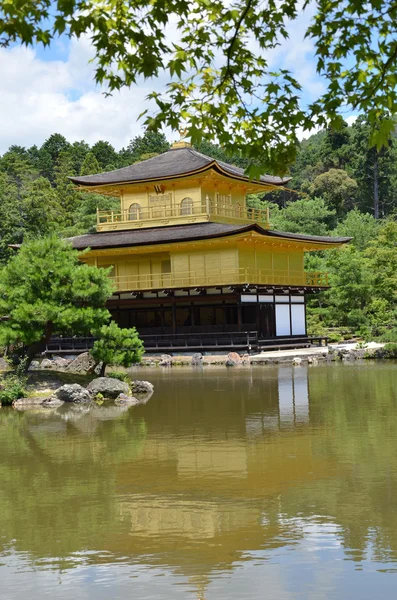 Temple Kinkakuji à Kyoto — Photo