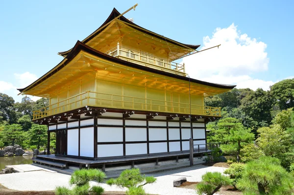 Templo de Kinkakuji em Kyoto — Fotografia de Stock
