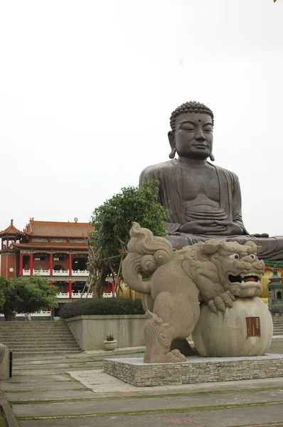 Dev Buda heykeli Tayvan — Stok fotoğraf