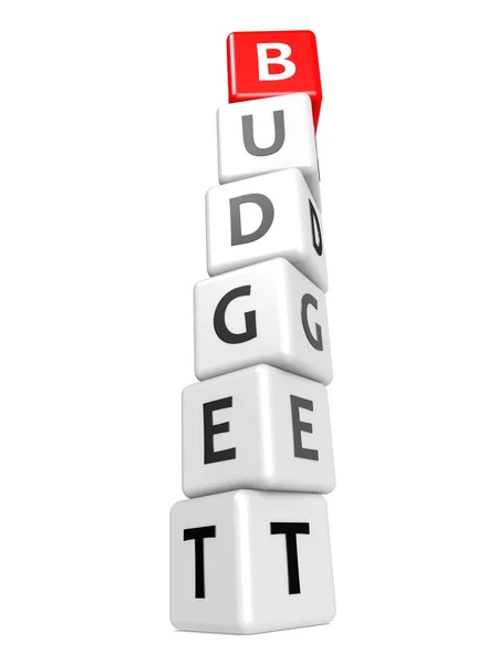 Buzzword budget — Stock Photo, Image