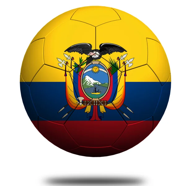 Ecuador voetbal — Stockfoto