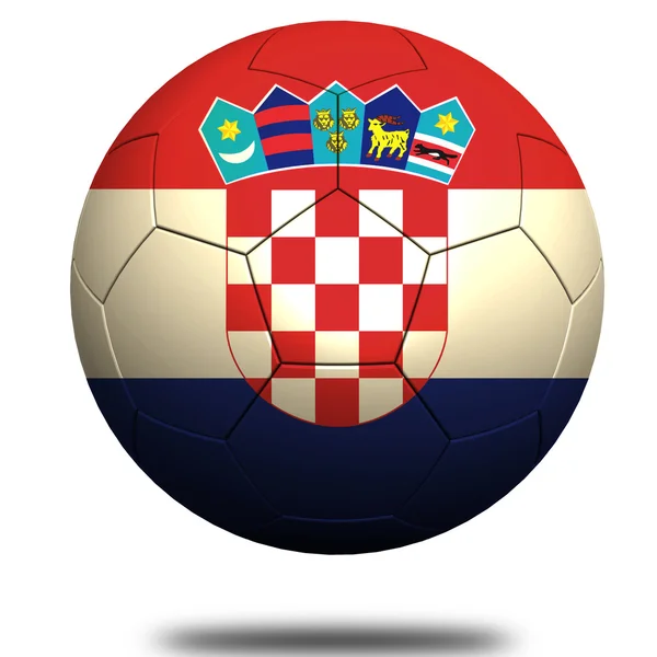 Chorvatsko fotbal — Stock fotografie