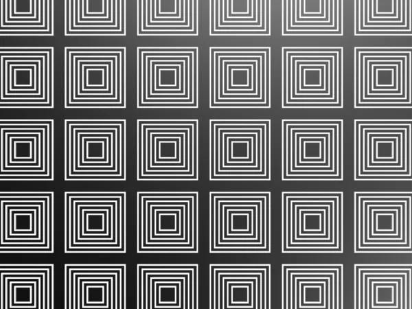 Padrão quadrado preto — Fotografia de Stock