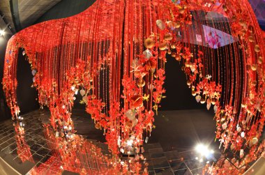 çiçek dekorasyon Singapur Bahçe Festivali