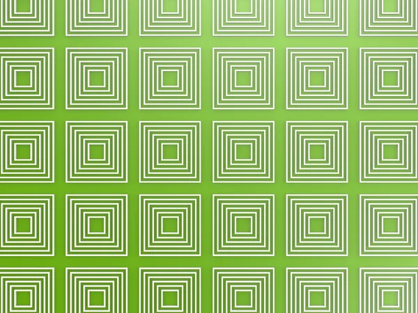 녹색 사각형 패턴 — 스톡 사진