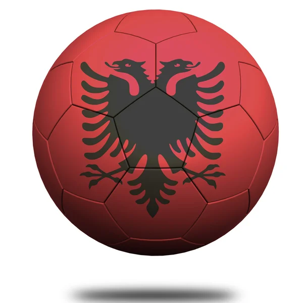 Албанія футбол — стокове фото