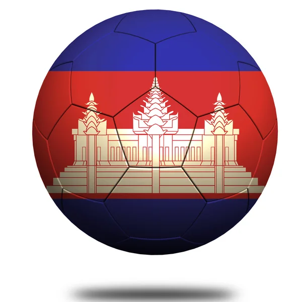 Cambodja voetbal — Stockfoto