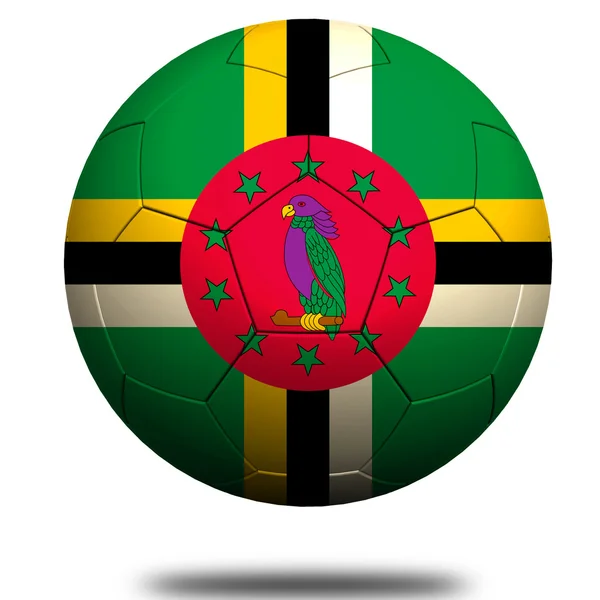 Dominica fotboll — Stockfoto