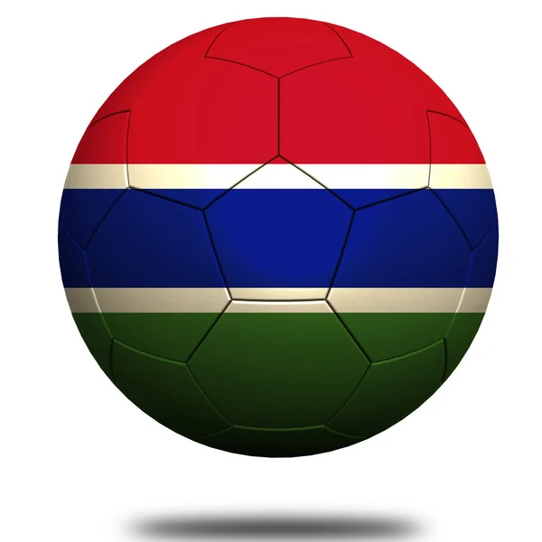 Gambia fotboll — Stockfoto