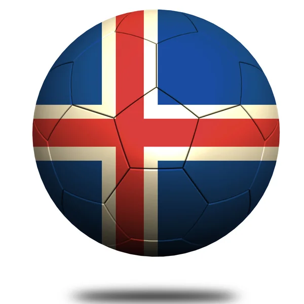 Iceland soccer — Stock Photo, Image