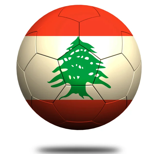 Líbano futebol — Fotografia de Stock