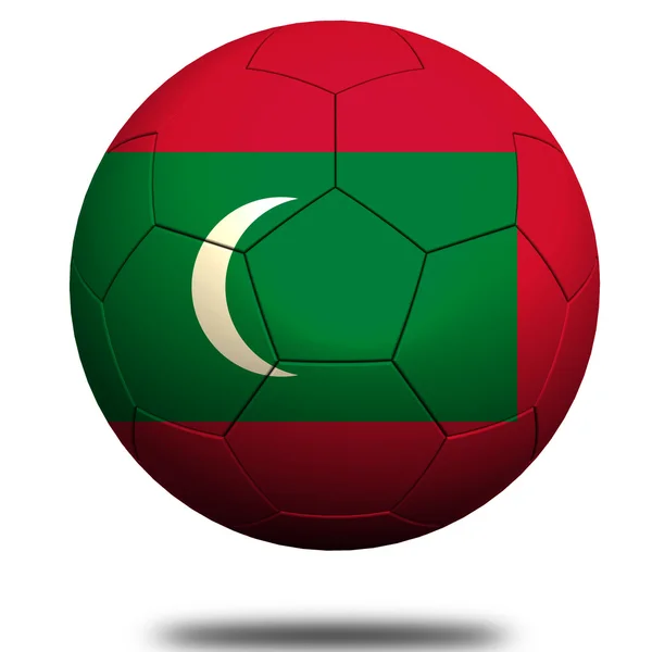 Malediwy piłka nożna — Zdjęcie stockowe