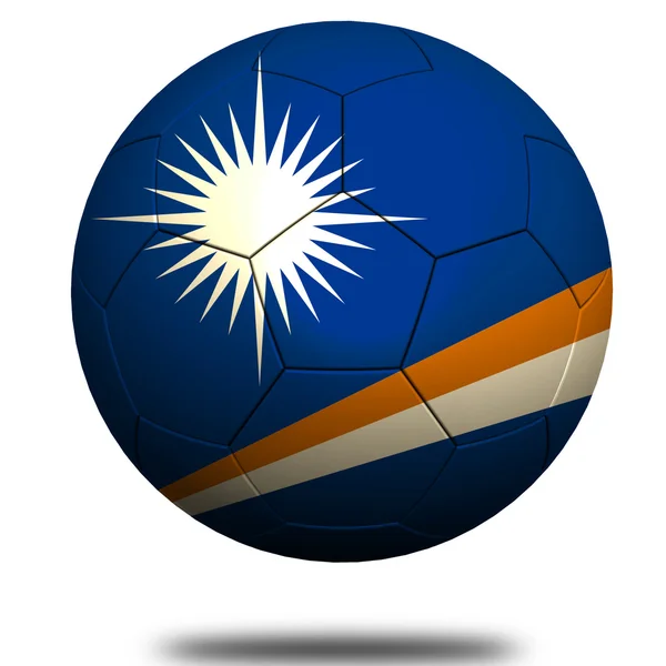 Piłka nożna Wyspy Marshalla — Zdjęcie stockowe