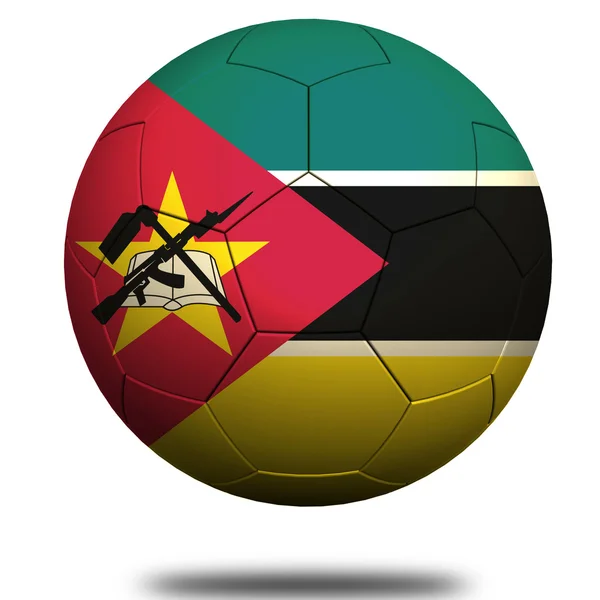 Mozambique soccer — Stock Photo, Image