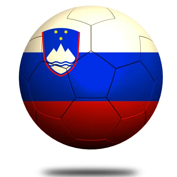 Словенія футбол — стокове фото