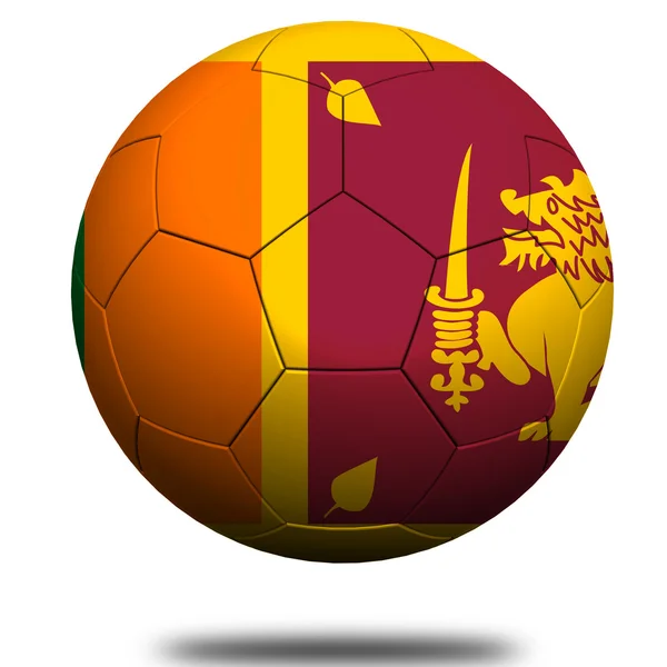 Sri lanka fotboll — Stockfoto