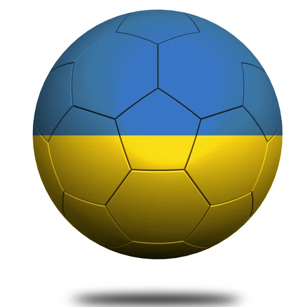 Ukraina piłka nożna — Zdjęcie stockowe