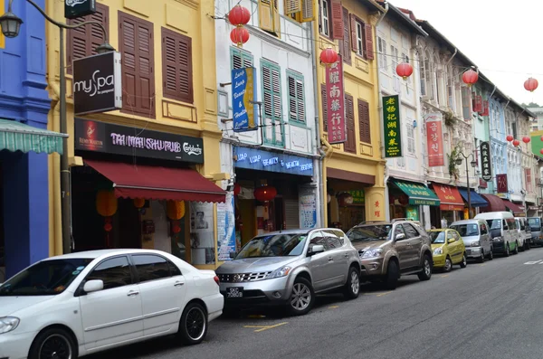 Singapura Chinatown rua — Fotografia de Stock