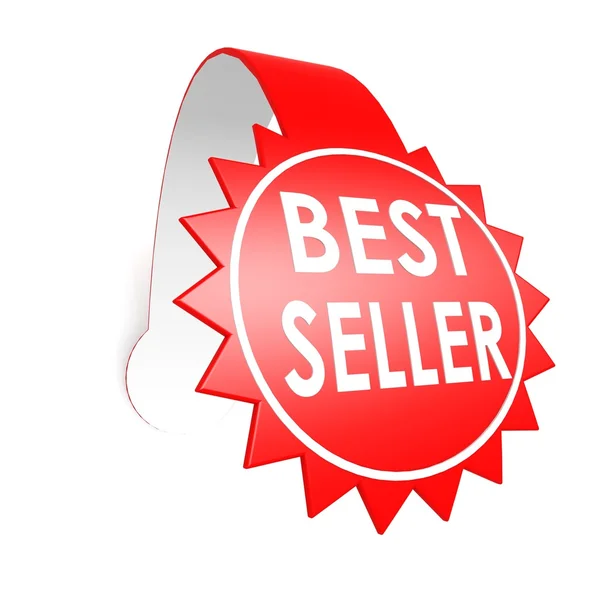 Best seller star label — Stock Photo, Image