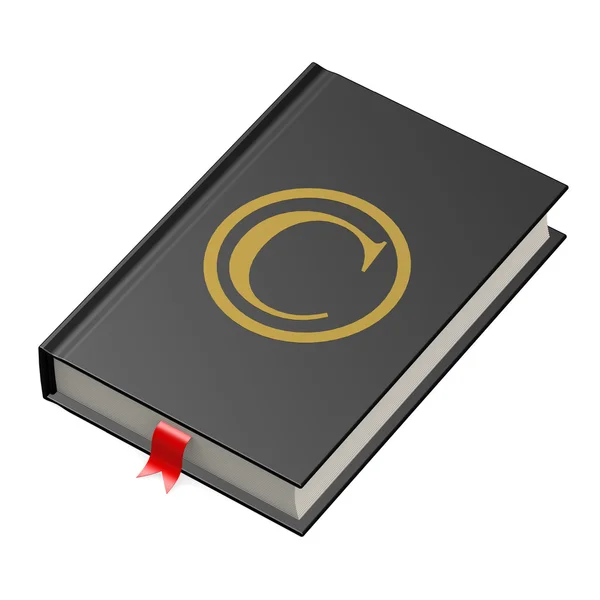 Libro di copyright — Foto Stock